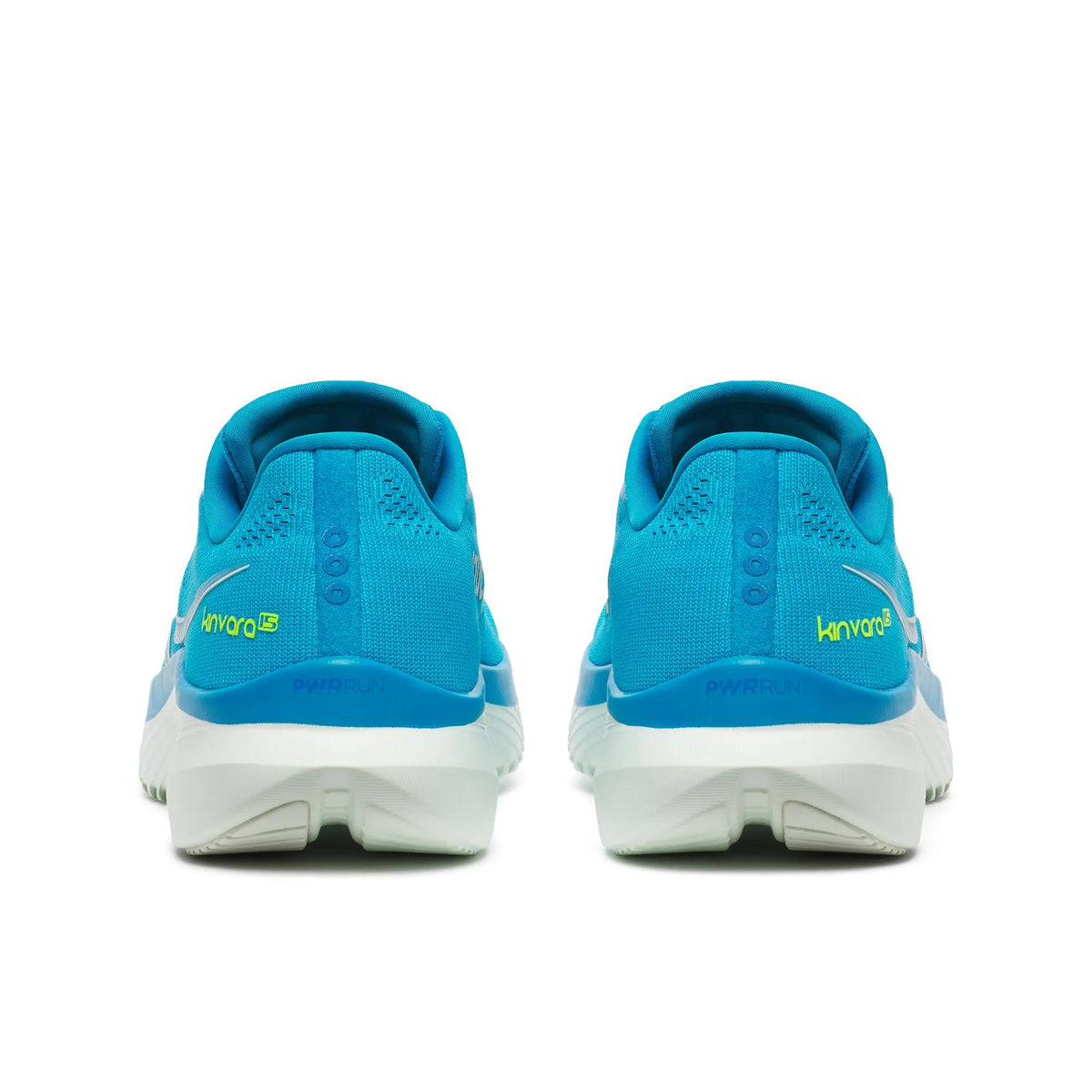 Women's Saucony Kinvara 15 Blue - heel view