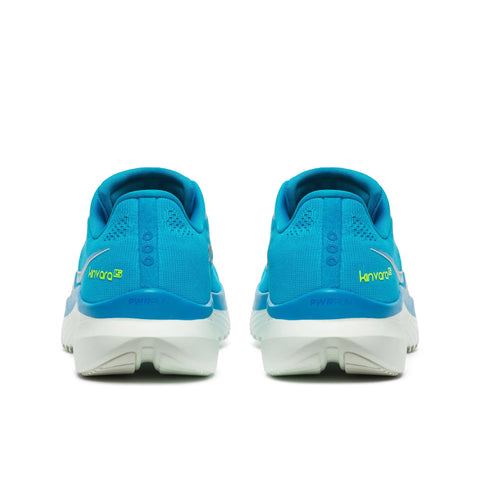 Women's Saucony Kinvara 15 Blue - heel view