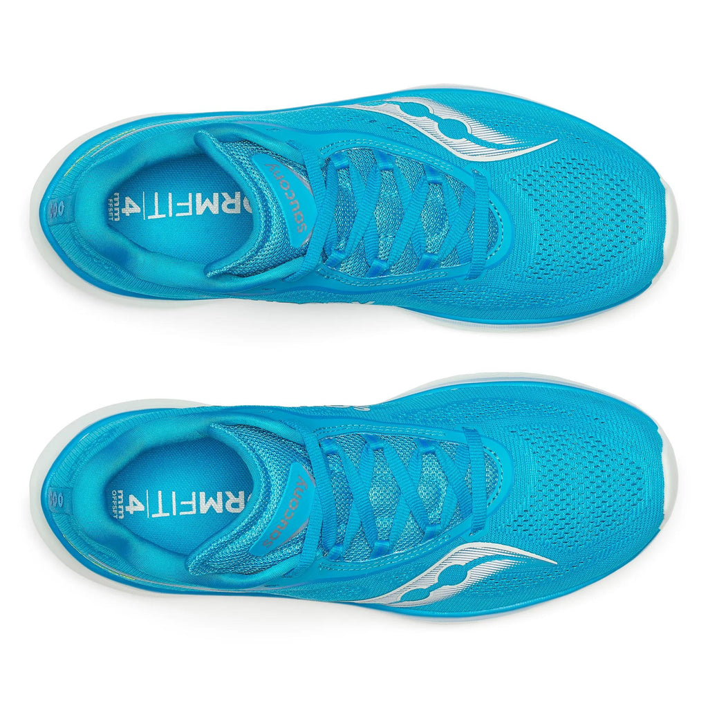 Women's Saucony Kinvara 15 Blue - top down view