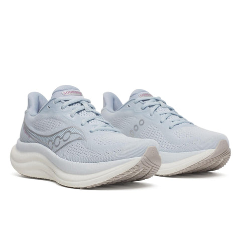Women's Saucony Triumph 23 Vapor Arctic - pair, three quarter angle