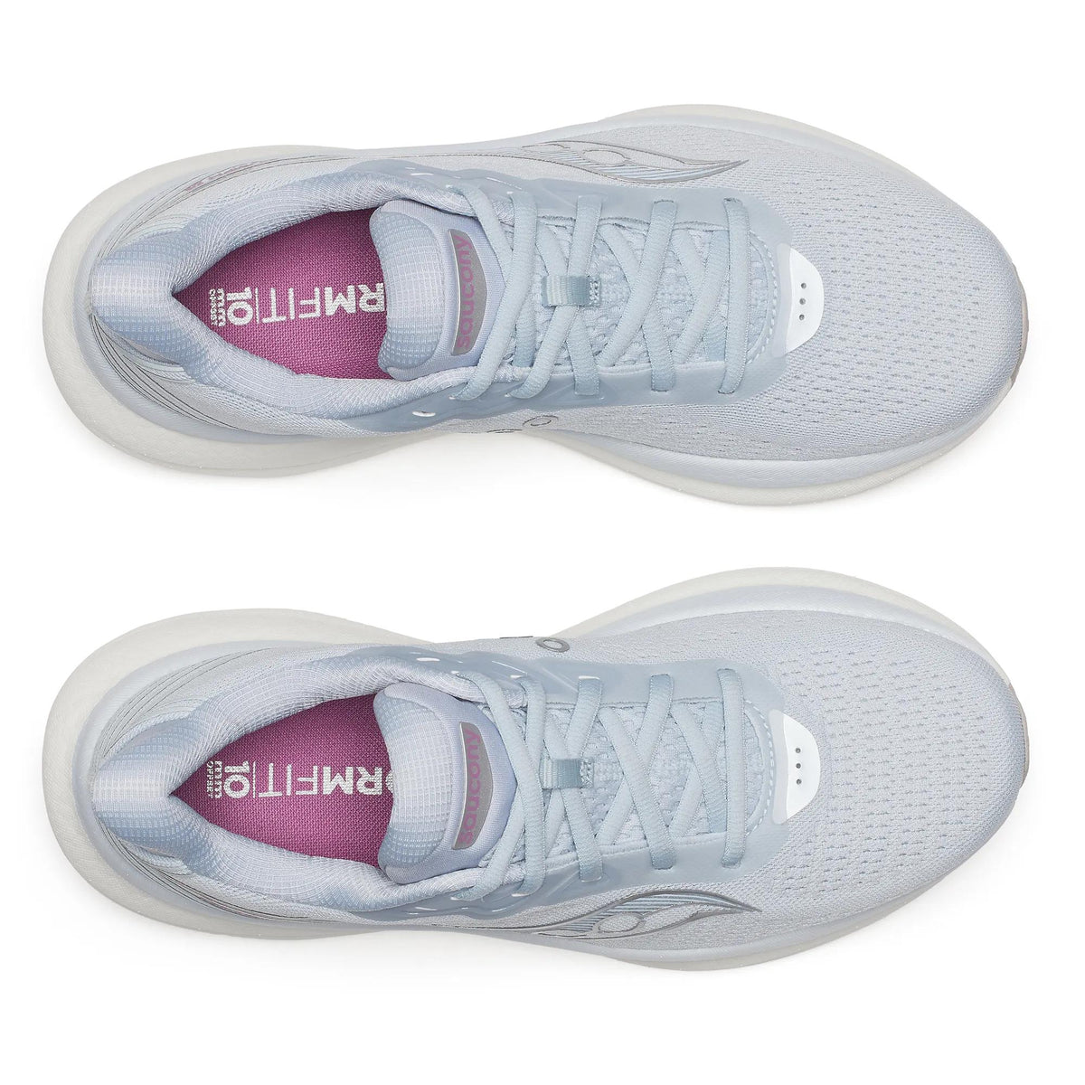 Women's Saucony Triumph 23 Vapor Arctic - top down view