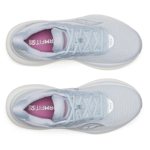 Women's Saucony Triumph 23 Vapor Arctic - top down view