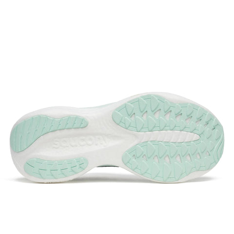 Women's Saucony Ride 19 Navy Aqua - outsole