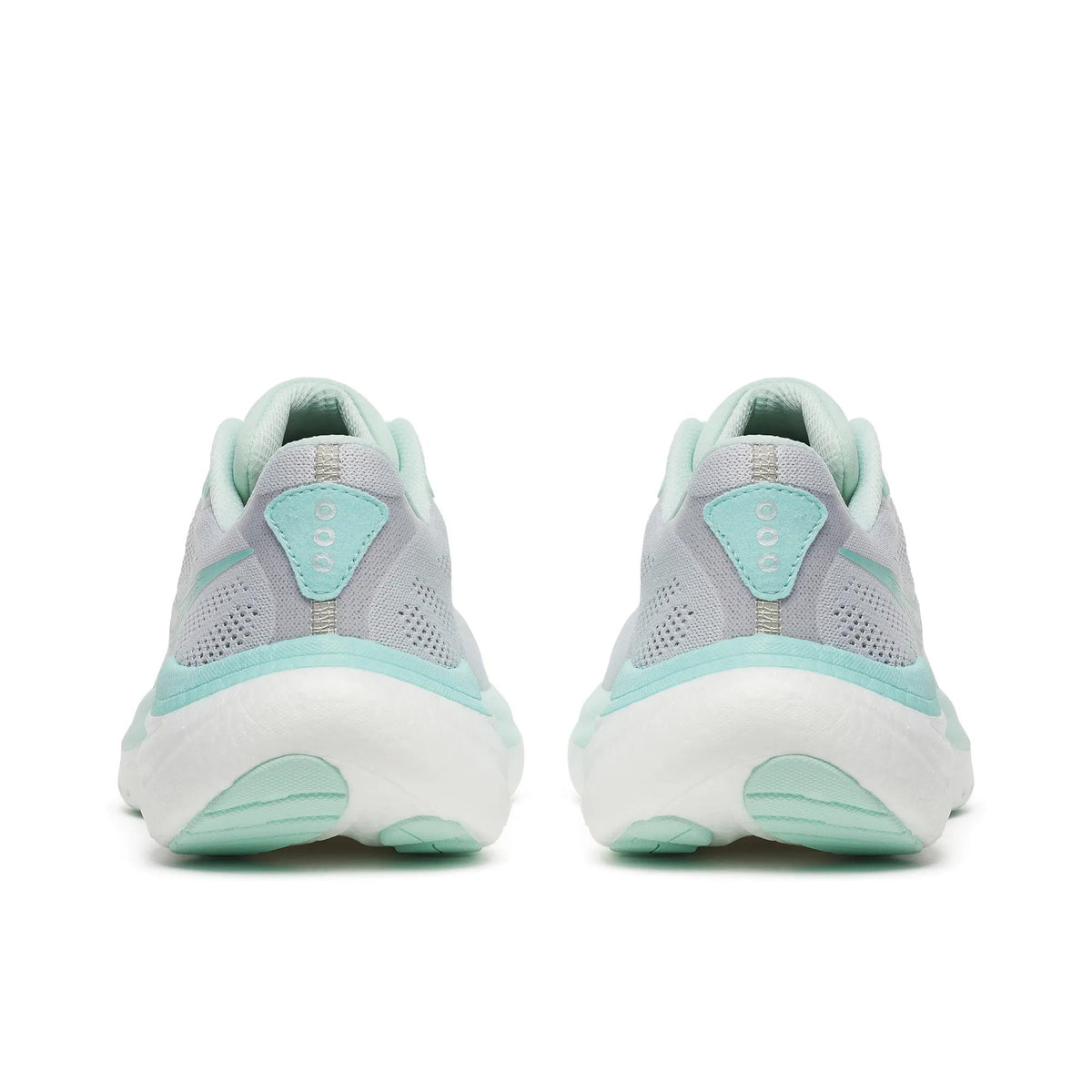 Women's Saucony Ride 19 Cloud Aqua - heel view