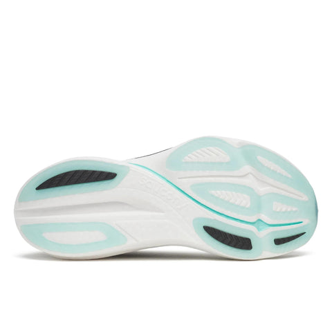 Women's Saucony Endorphin Azura Black Aqua - outsole