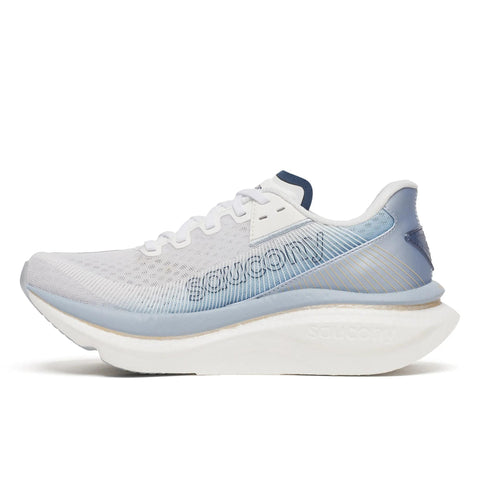 Women's Saucony Endorphin Azura White Celestial - opposite side profile