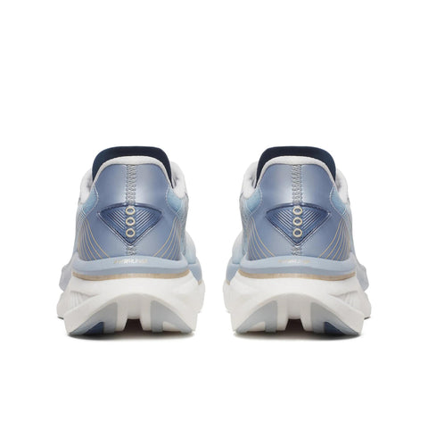 Women's Saucony Endorphin Azura White Celestial - heel view
