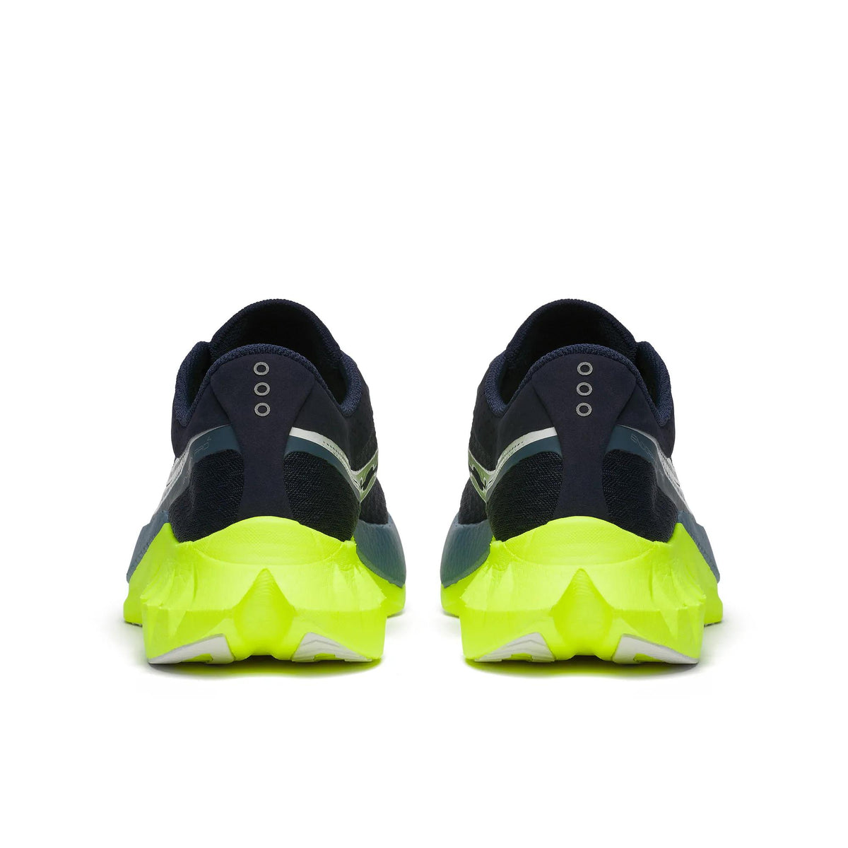 Men's Saucony Endorphin Pro 4 Navy Citron - heel view