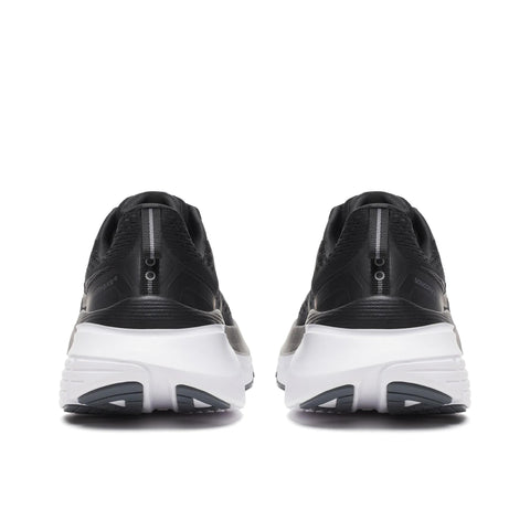 Men's Saucony Guide 18 Black White - heel view