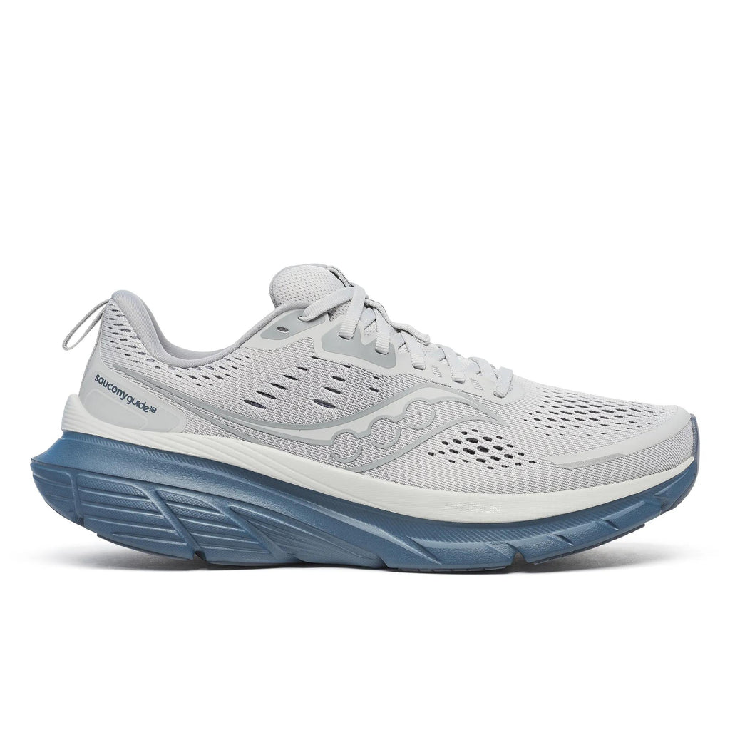 Men's Saucony Guide 18 Fossil Dusk - lateral side profile