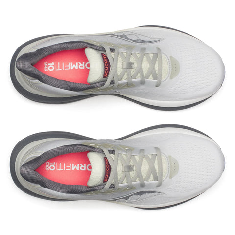 Men's Saucony Triumph 23 Grey Shadow - top down view