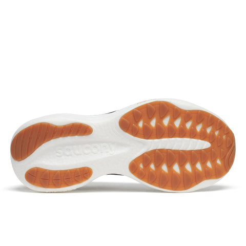 Men's Saucony Ride 19 Navy Gum - outsole