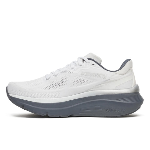 Men's Saucony Guide 19 White Shadow - opposite side profile