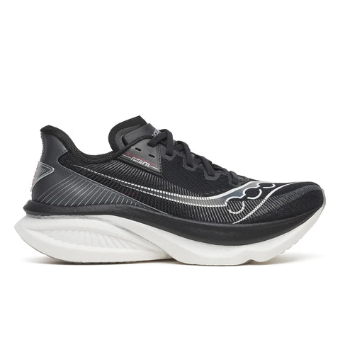 Men's Saucony Endorphin Azura Black White - lateral side profile