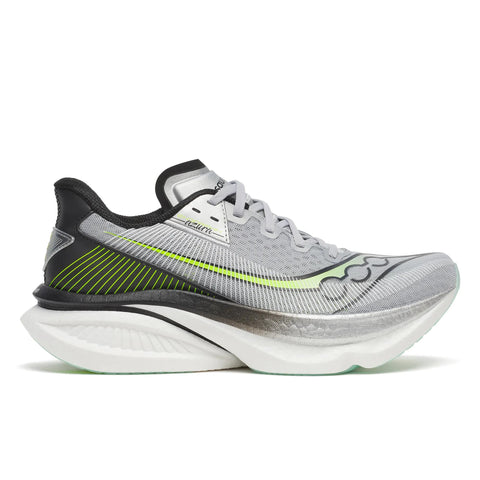 Men's Saucony Endorphin Azura Silver Black - lateral side profile