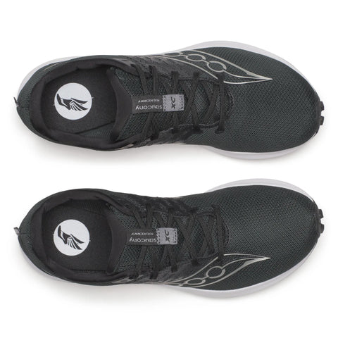 Unisex Saucony Kilkenny XC Spike 10 Black White - top down view