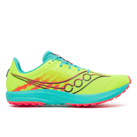 Unisex Saucony Kilkenny XC Spike 10 Citron Mutant - lateral side profile