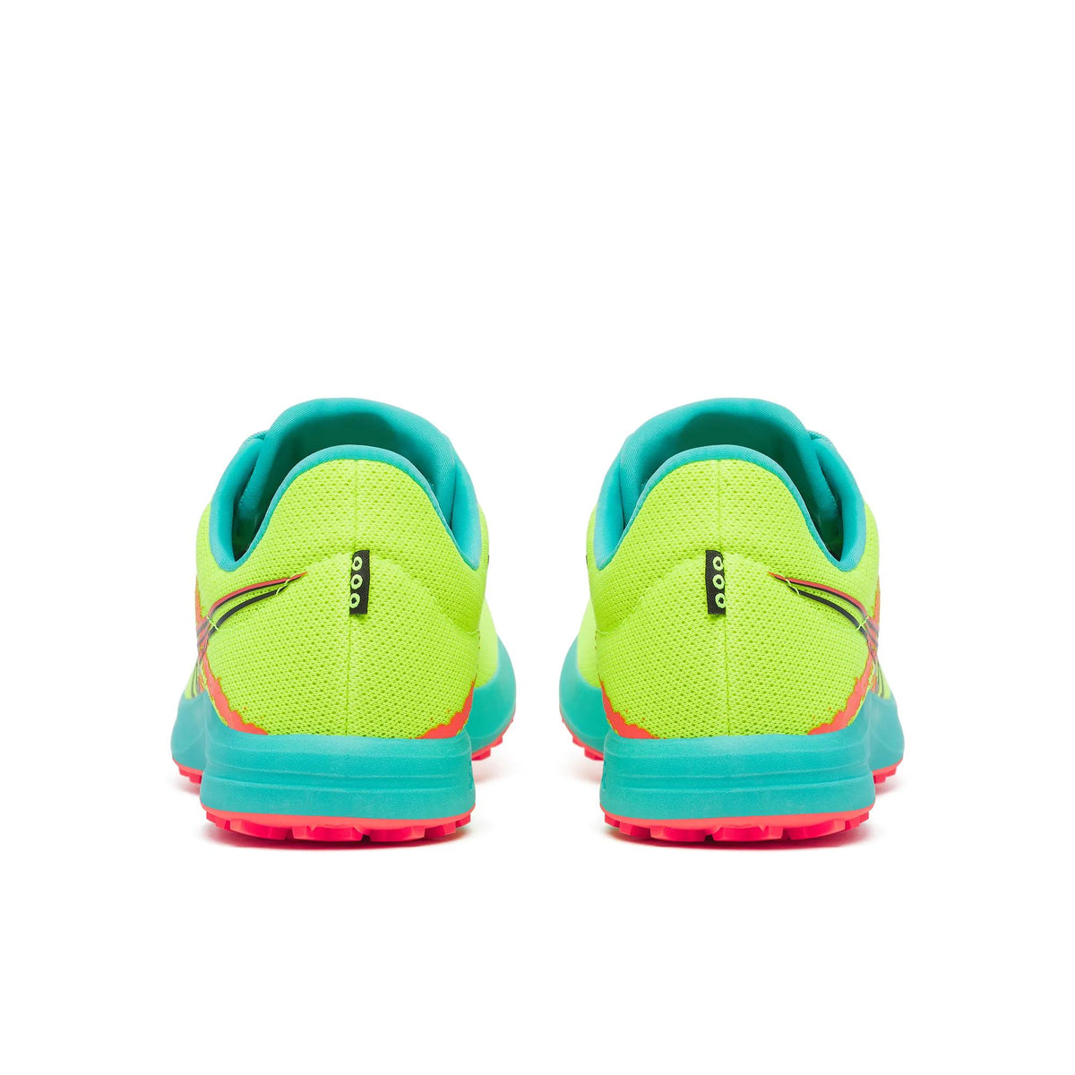 Unisex Saucony Kilkenny XC Spike 10 Citron Mutant - heel view