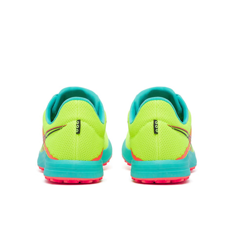 Unisex Saucony Kilkenny XC Spike 10 Citron Mutant - heel view