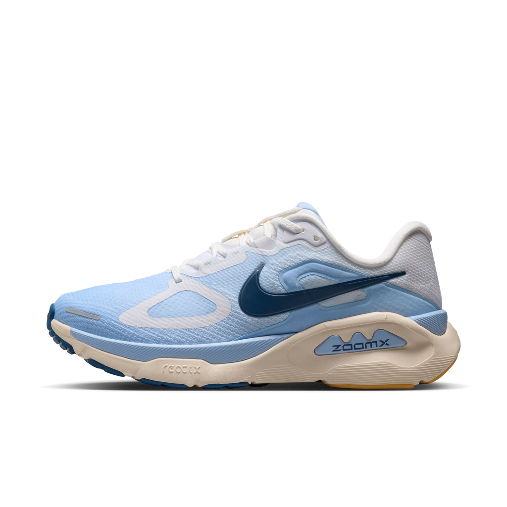 Women's Nike Structure Plus White / Mystic Navy-Aluminum hero