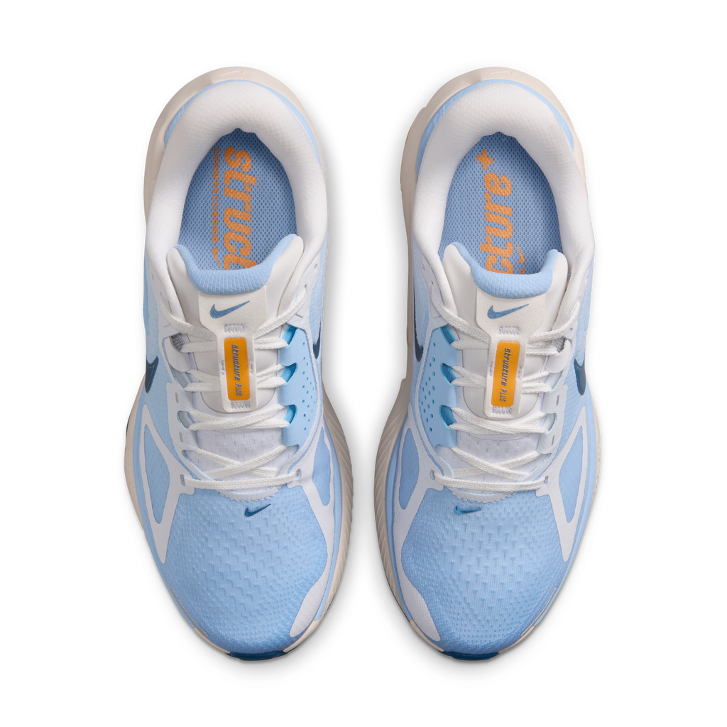Women's Nike Structure Plus White / Mystic Navy-Aluminum view 4