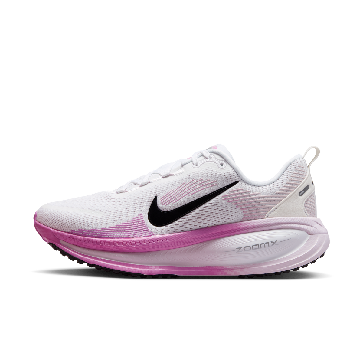 Women's Nike Vomero 18 White / Black - Bleached Lilac hero