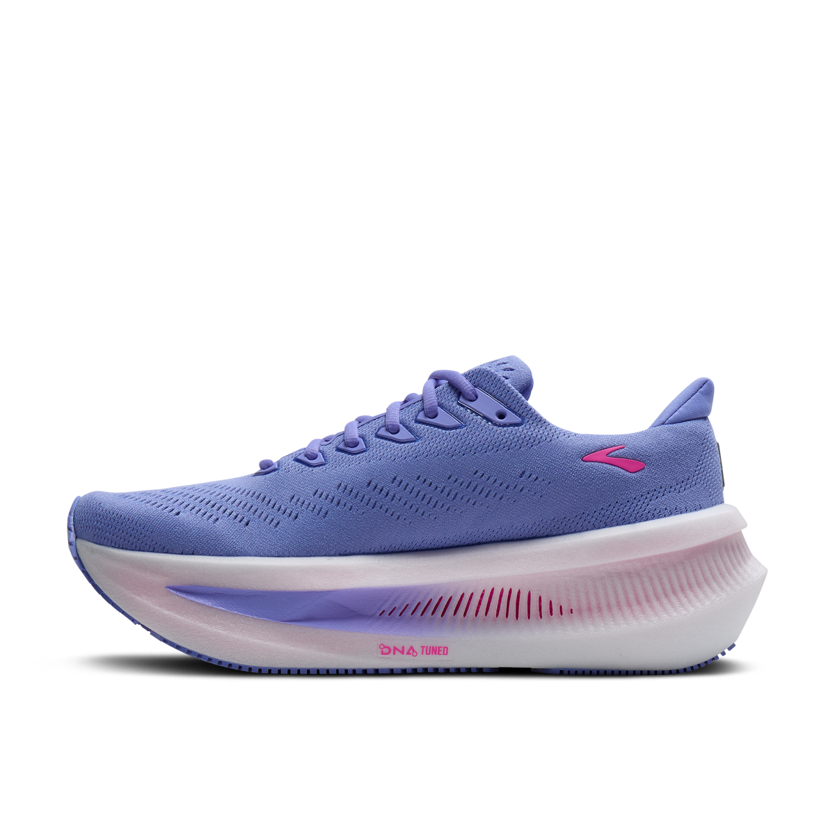 Women's Brooks Glycerin Max 2 Blazing Bell/Pink/White medial