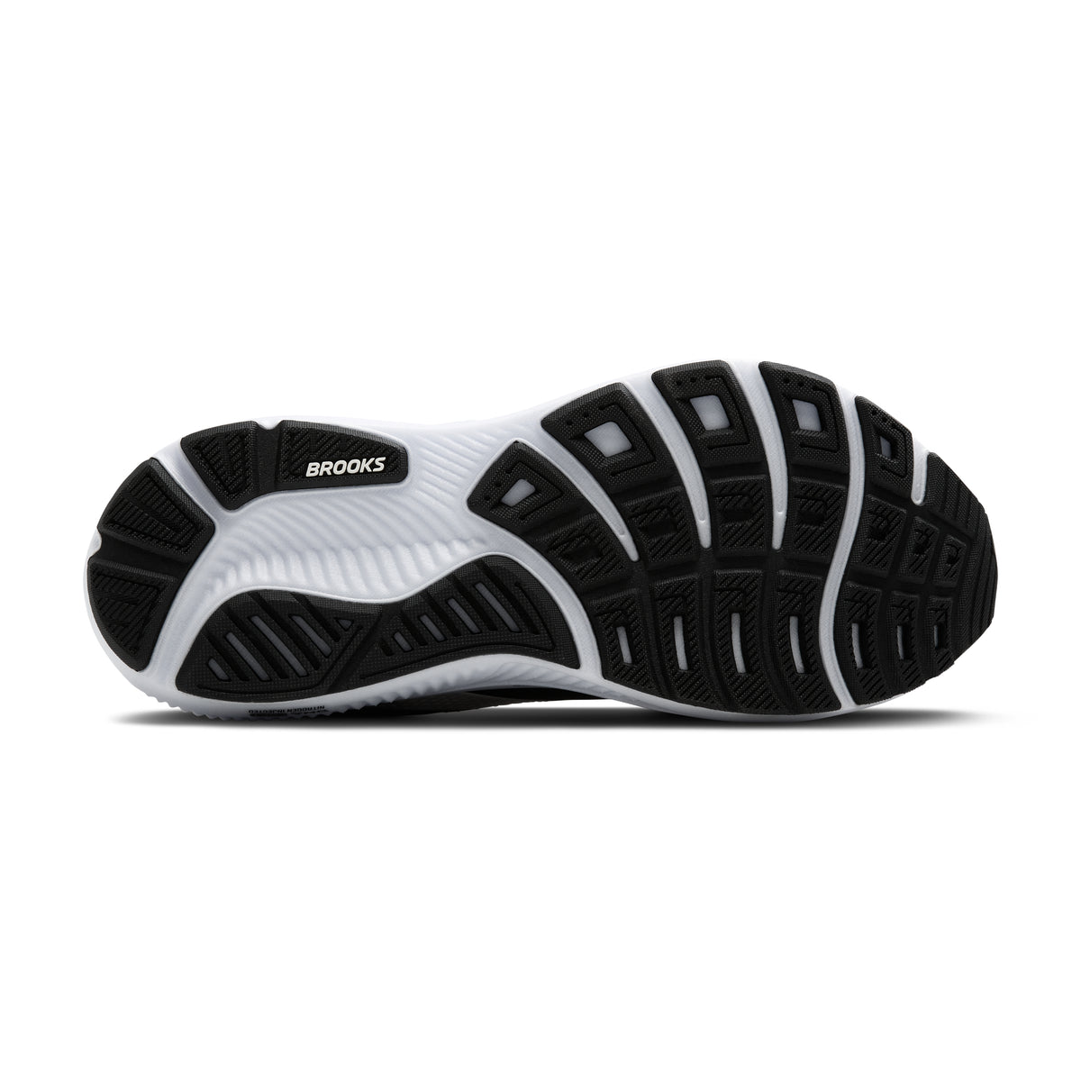 Men's Brooks Ghost 17 Black / Grey / White view 6