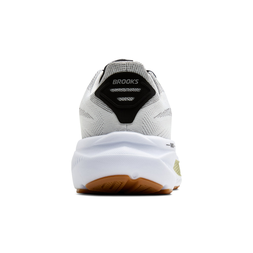 Men's Brooks Ghost 17 White / Black / Tea view 4