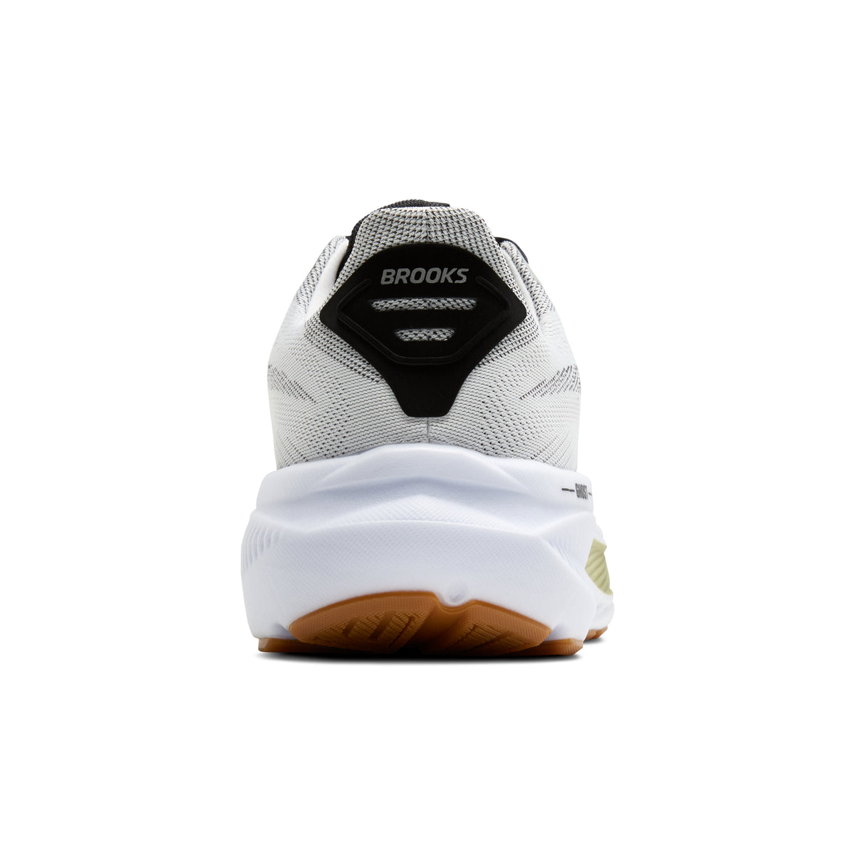 Men's Brooks Ghost 17 White / Black / Tea view 4