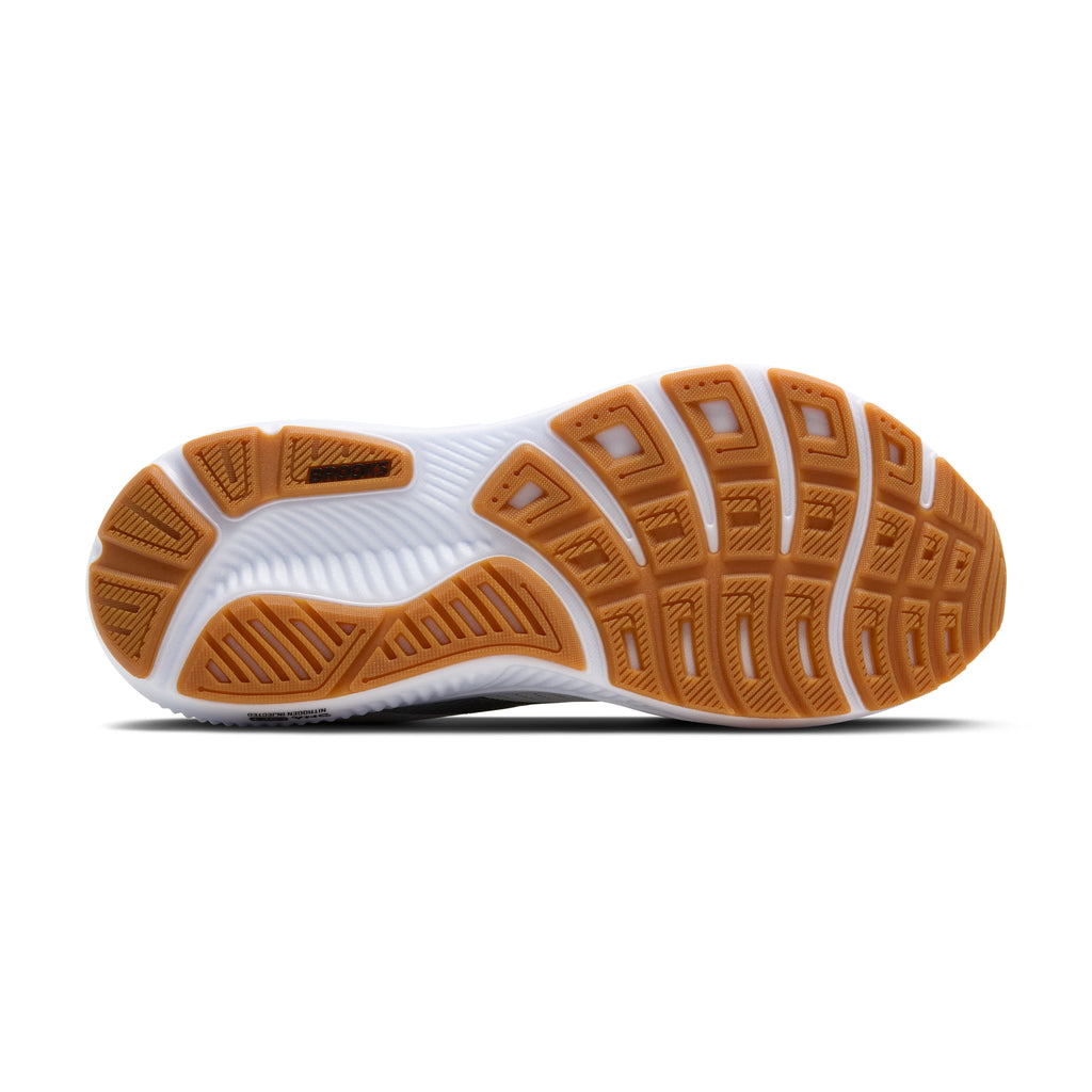 Men's Brooks Ghost 17 White / Black / Tea view 6