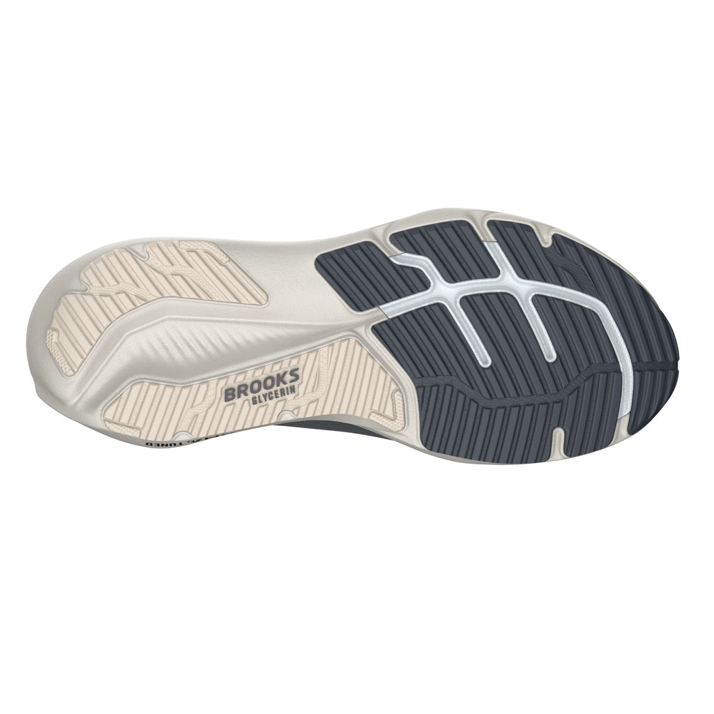 Men's Brooks Glycerin 23 Turbulence / Ebony / Clear outsole