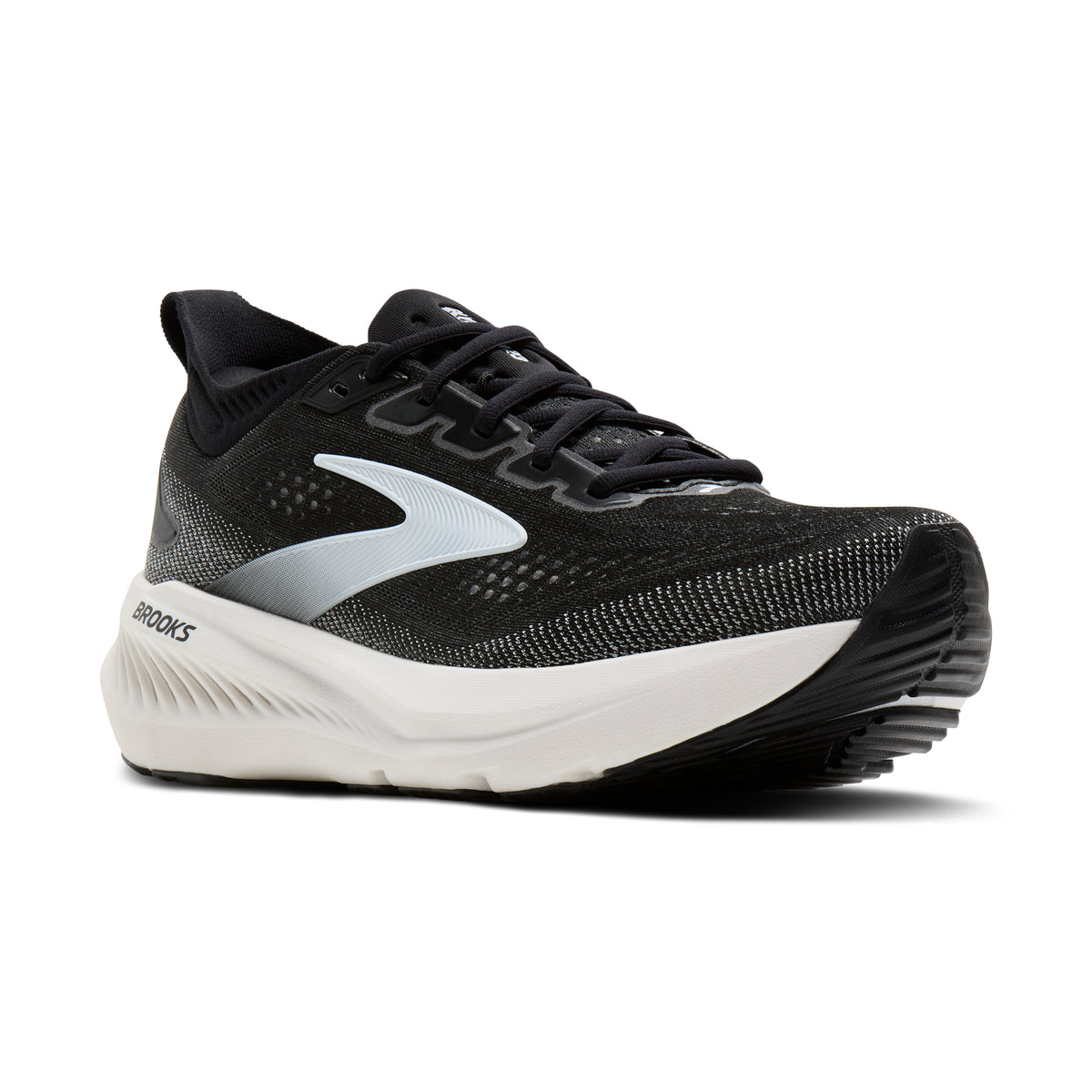 Men's Brooks Glycerin 23 Black / Grey / White view 2