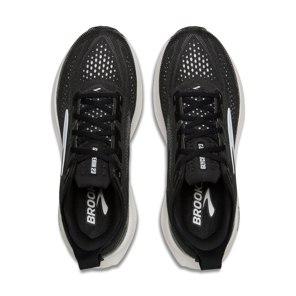 Men's Brooks Glycerin 23 Black / Grey / White view 5
