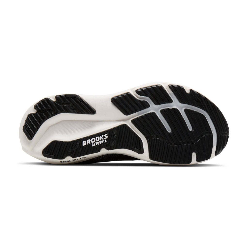 Men's Brooks Glycerin 23 Black / Grey / White view 6
