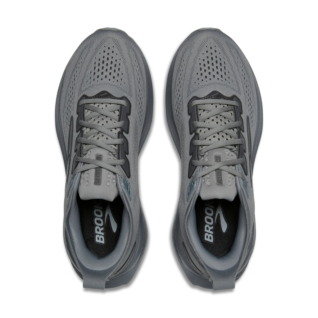 Men's Brooks Glycerin 23 Grey/Blackened Pearl/Black top