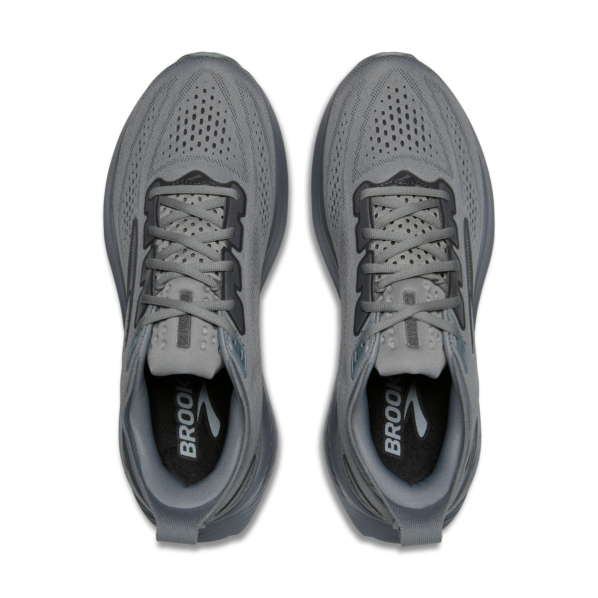Men's Brooks Glycerin 23 Grey/Blackened Pearl/Black top
