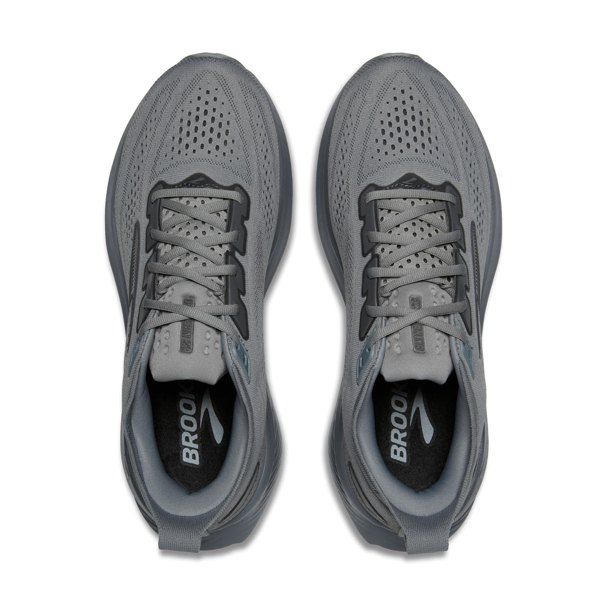 Men's Brooks Glycerin 23 Grey / Blackened Pearl / Black top
