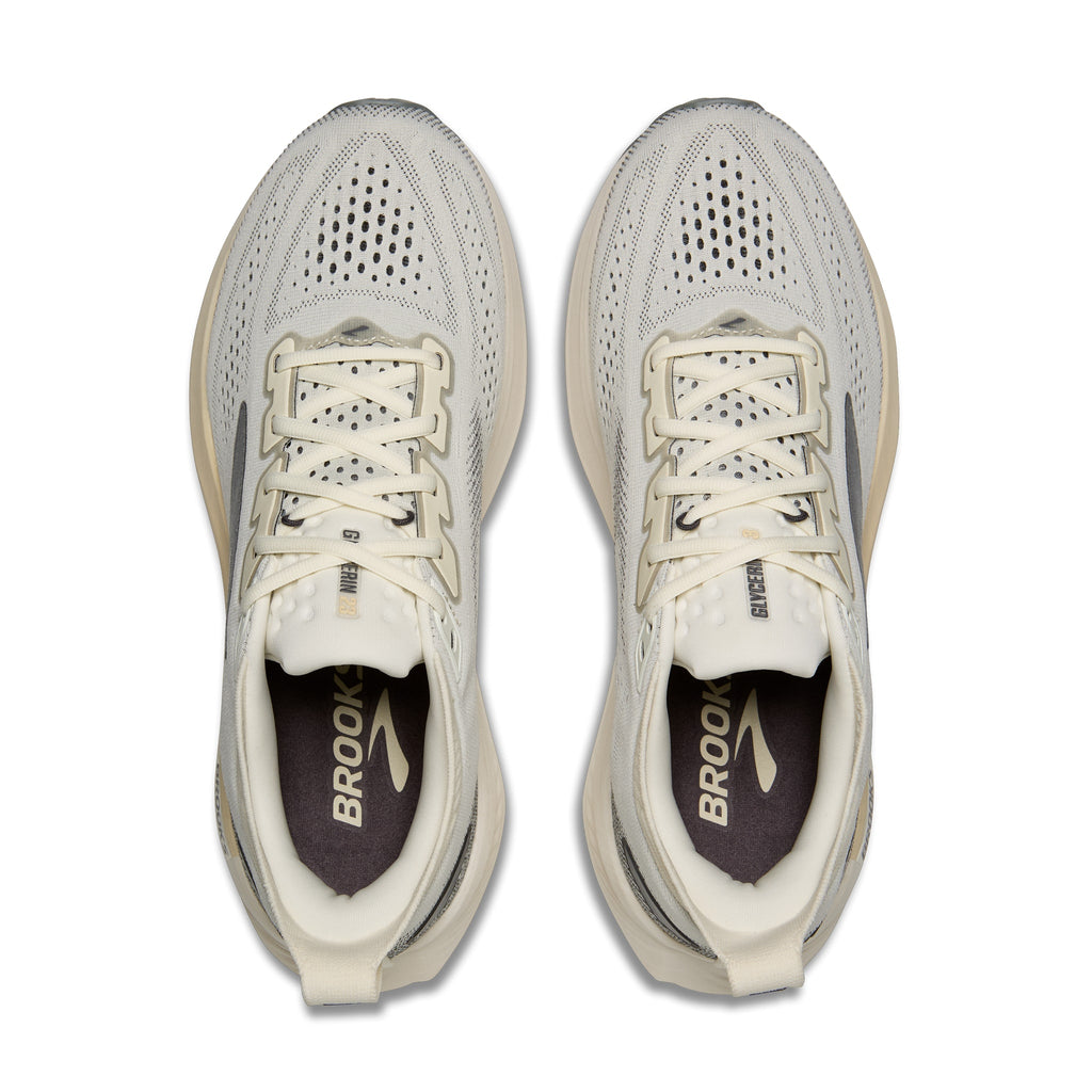 Men's Brooks Glycerin 23 Coconut / Bleached Sand / Grey top