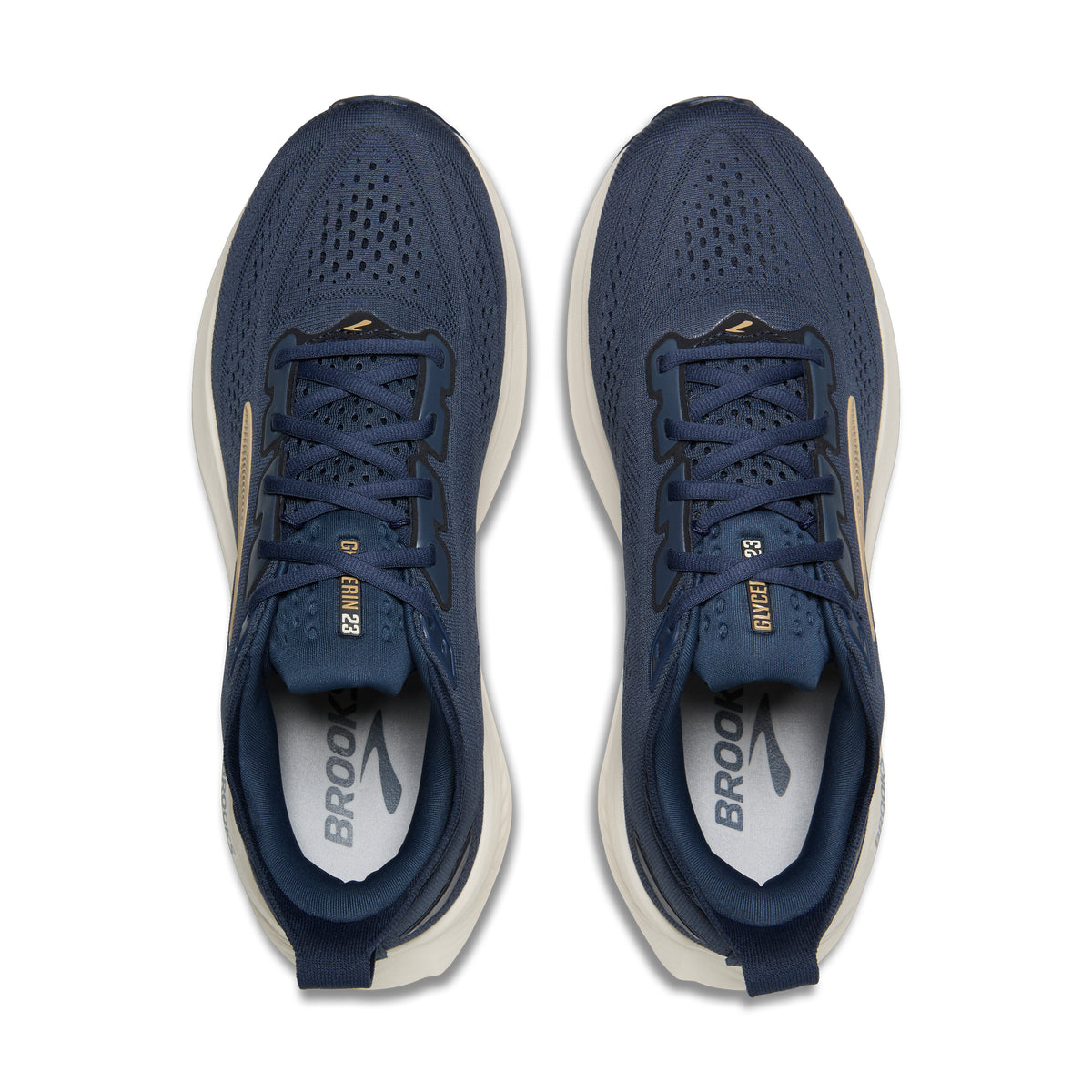 Men's Brooks Glycerin 23 Blue/Spellbound/Starfish top