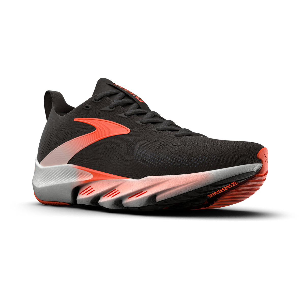 Men's Brooks Glycerin Flex Black/Orange pair angle