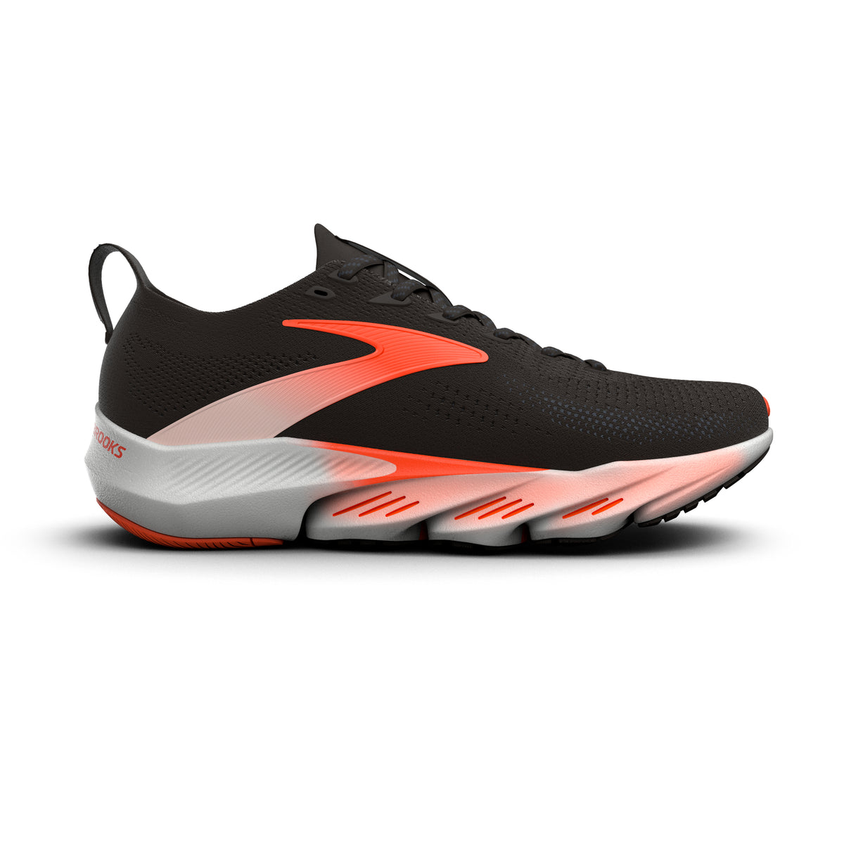 Men's Brooks Glycerin Flex Black/Orange lateral