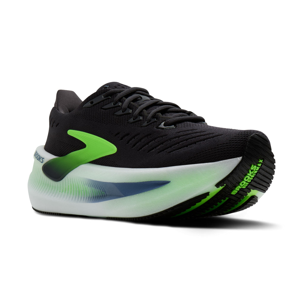Men's Brooks Glycerin Max 2 Phantom / White / Green pair angle