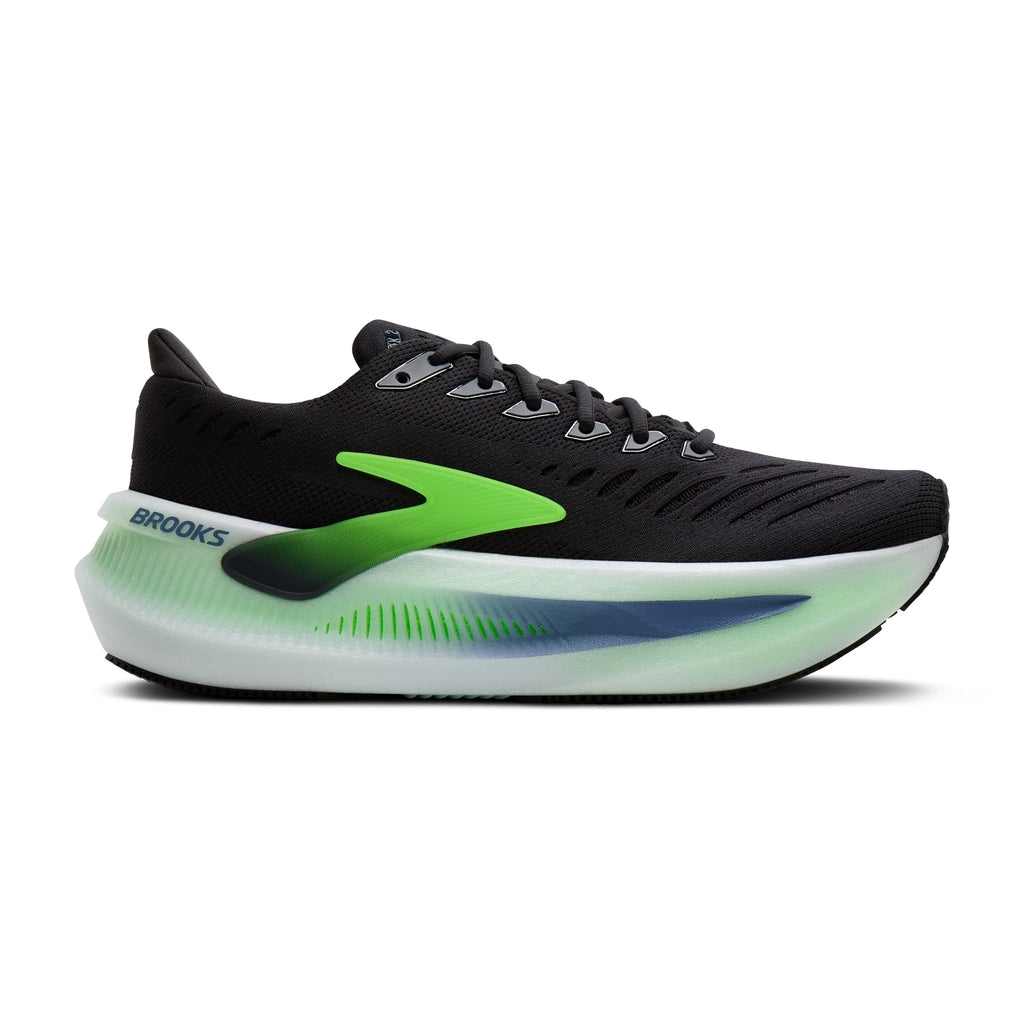 Men's Brooks Glycerin Max 2 Phantom / White / Green lateral