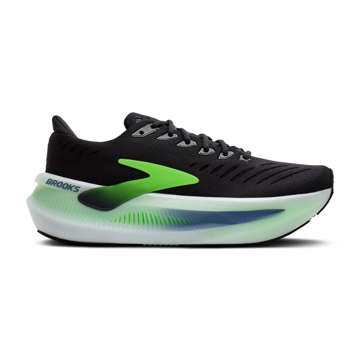 Men's Brooks Glycerin Max 2 Phantom / White / Green lateral