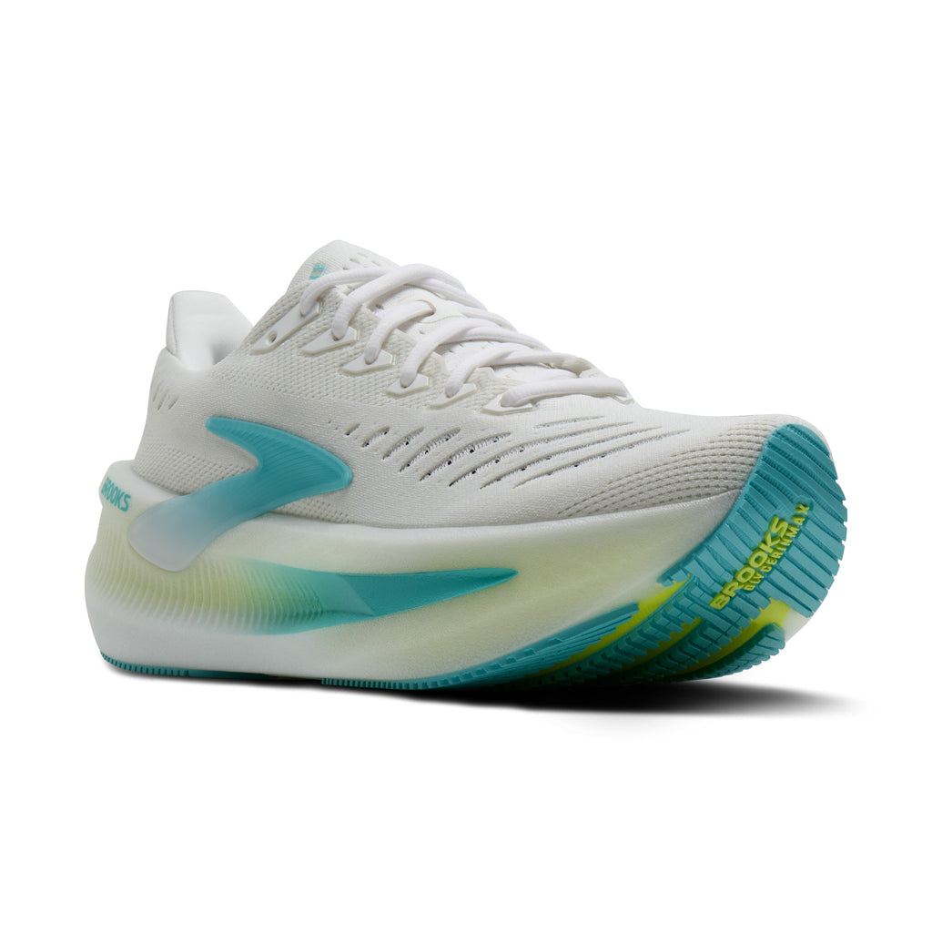Men's Brooks Glycerin Max 2 White / Ipanema / Nightlife pair angle
