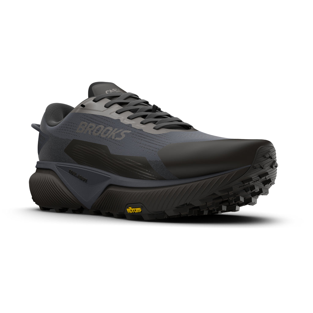 Men's Brooks Cascadia 20 GTX Black/Ebony/Nocturnal pair angle