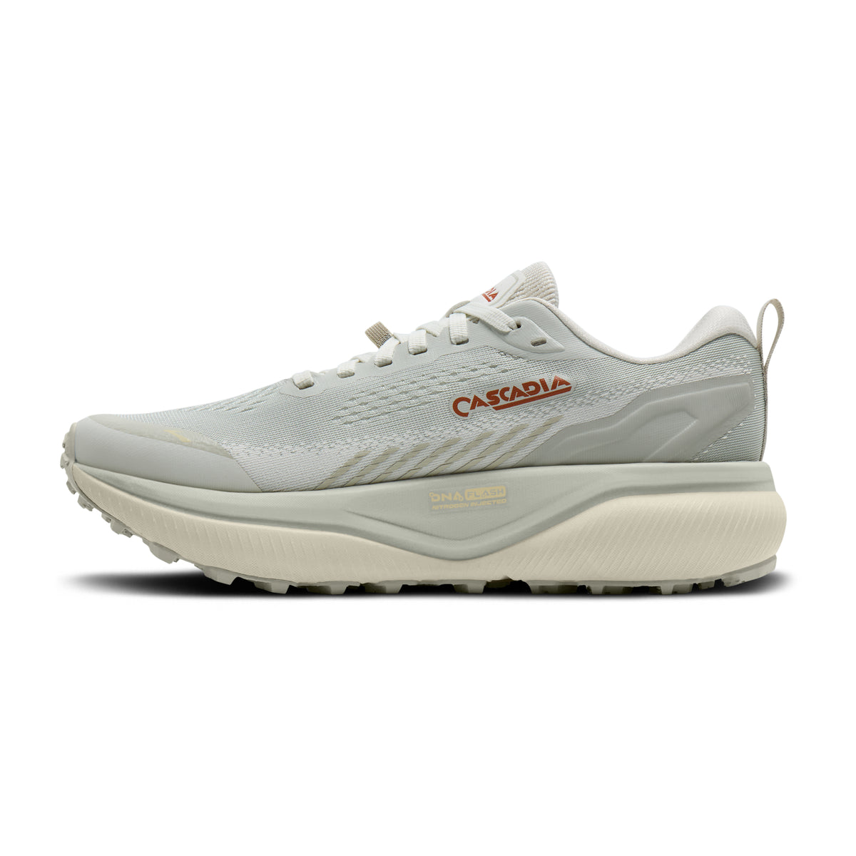 Men's Brooks Cascadia 20 Grey / Bluewash / Rutabaga medial