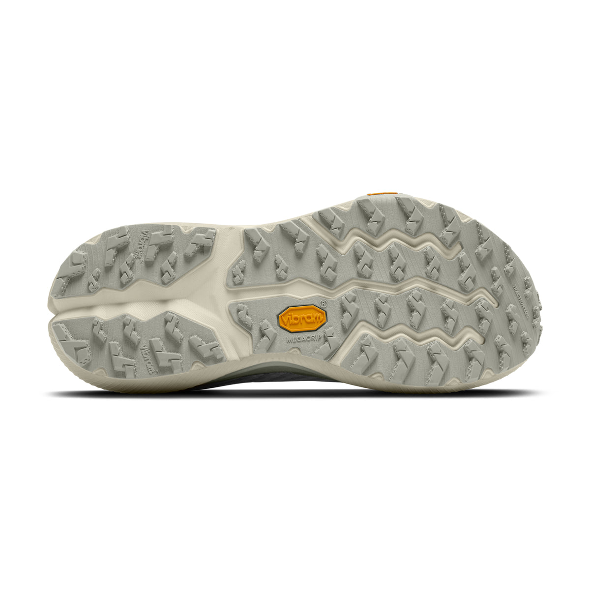 Men's Brooks Cascadia 20 Grey / Bluewash / Rutabaga outsole