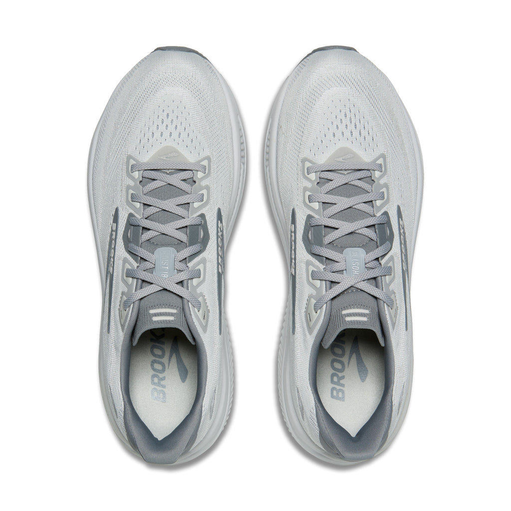 Men's Brooks Ghost 18 Primer Grey / Oyster Mushroom top